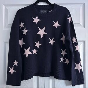 Zadig & Voltaire Markus C Stars Cashmere Sweater.